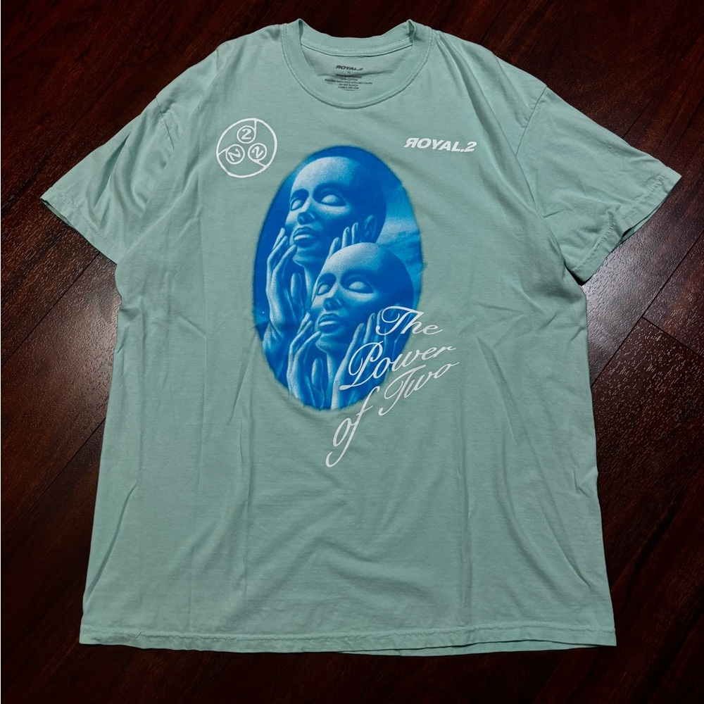 Men's Green Graphic T-Shirt